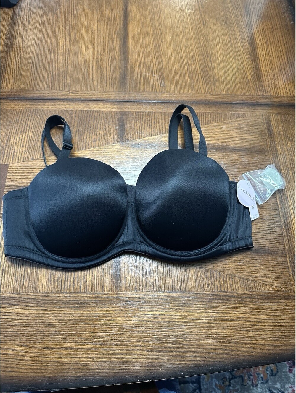 Cacique Underwire Black Bra Size 44B (Lane Bryant Brand) Size 44B